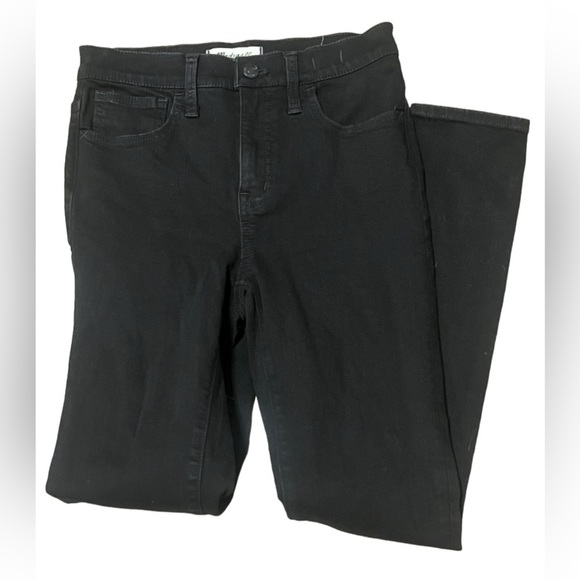 Madewell roadtripper high rise skinny jeans in Bennett black - Picture 5 of 11